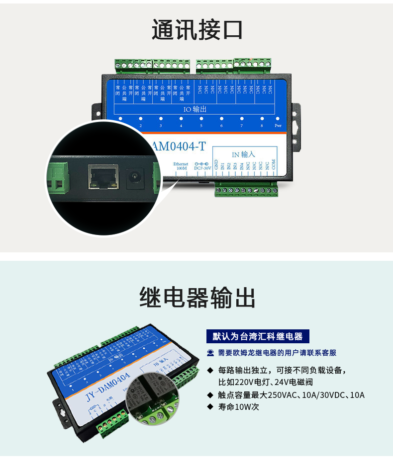 DAM-0404-T 工業(yè)級網(wǎng)絡控制模塊(圖3)