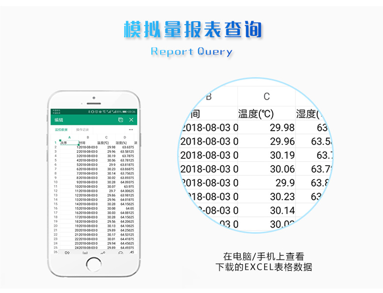 LORA風(fēng)速/風(fēng)向采集器 報(bào)表查詢