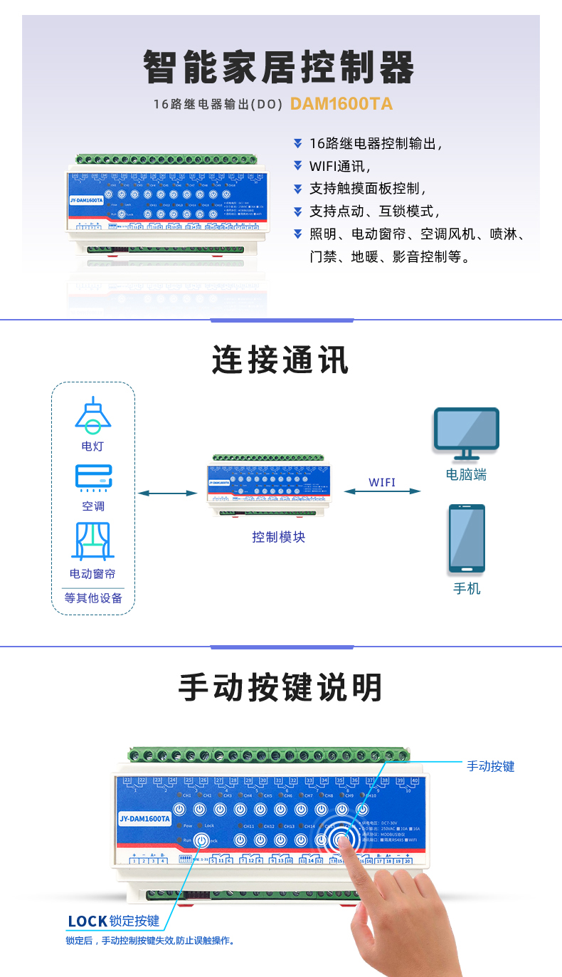 DAM-1600TA 遠程智能控制器