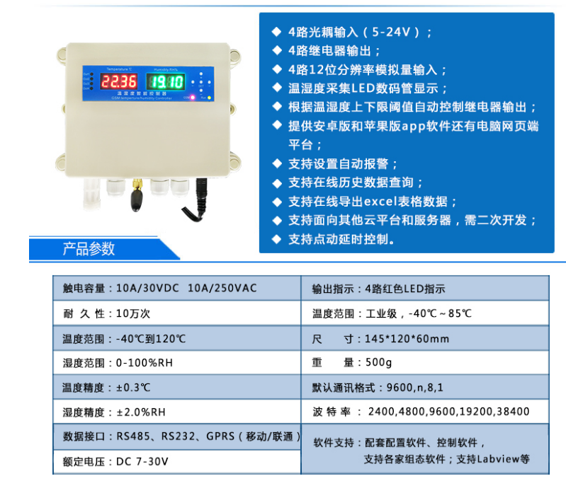 聚英溫濕度傳感器