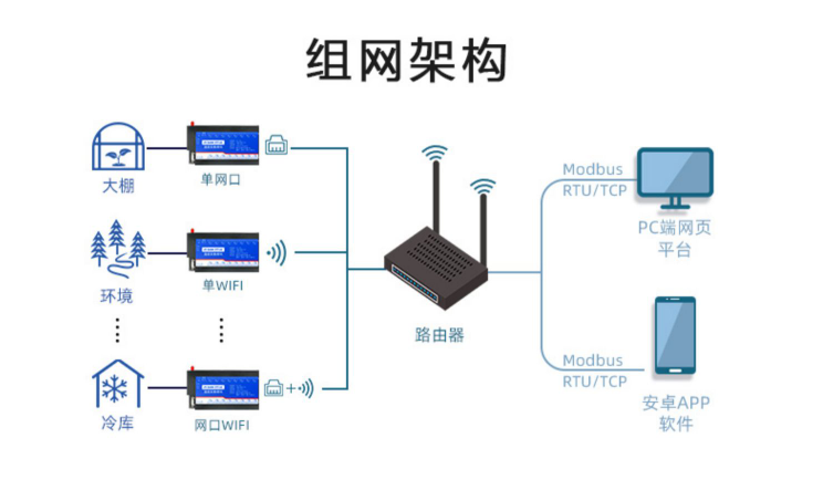 組網(wǎng)說明